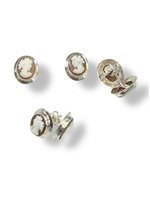 Earrings Mandile 1922 Woman Cammei  in Silver Conchiglia 2MORCM8 - 2MORCM8